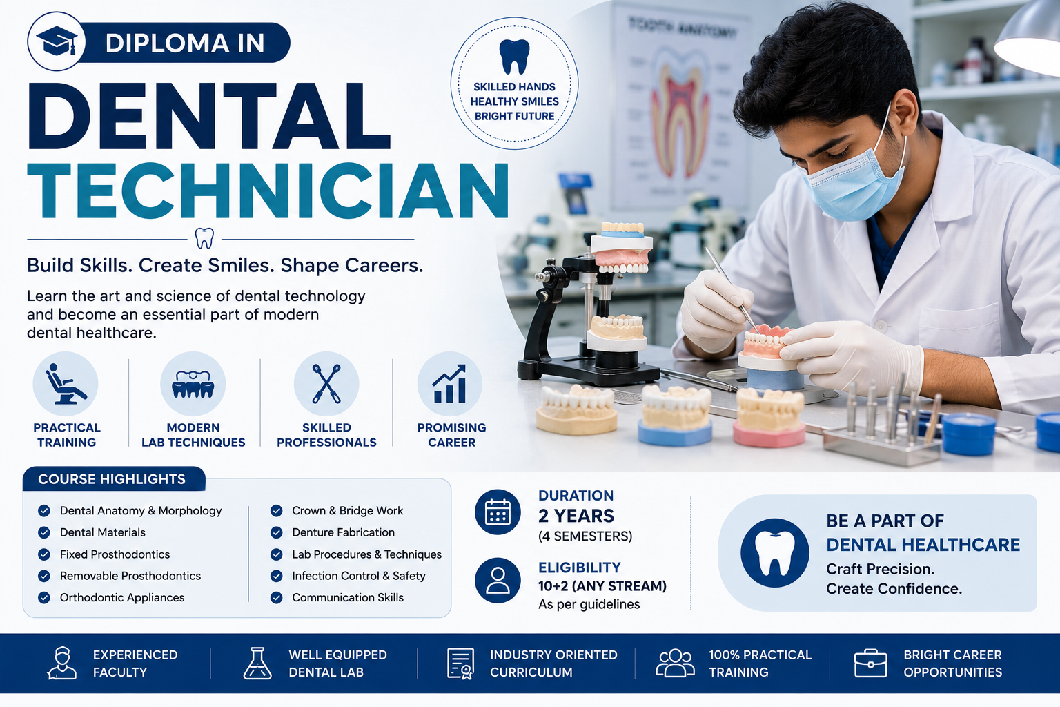 DIPLOMA IN DENTAL TECHNICIAN